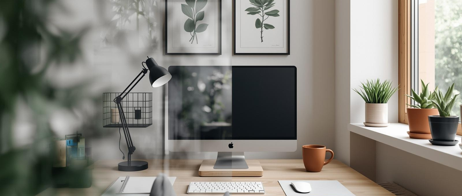 Aesthetic desk decor hero banner 3