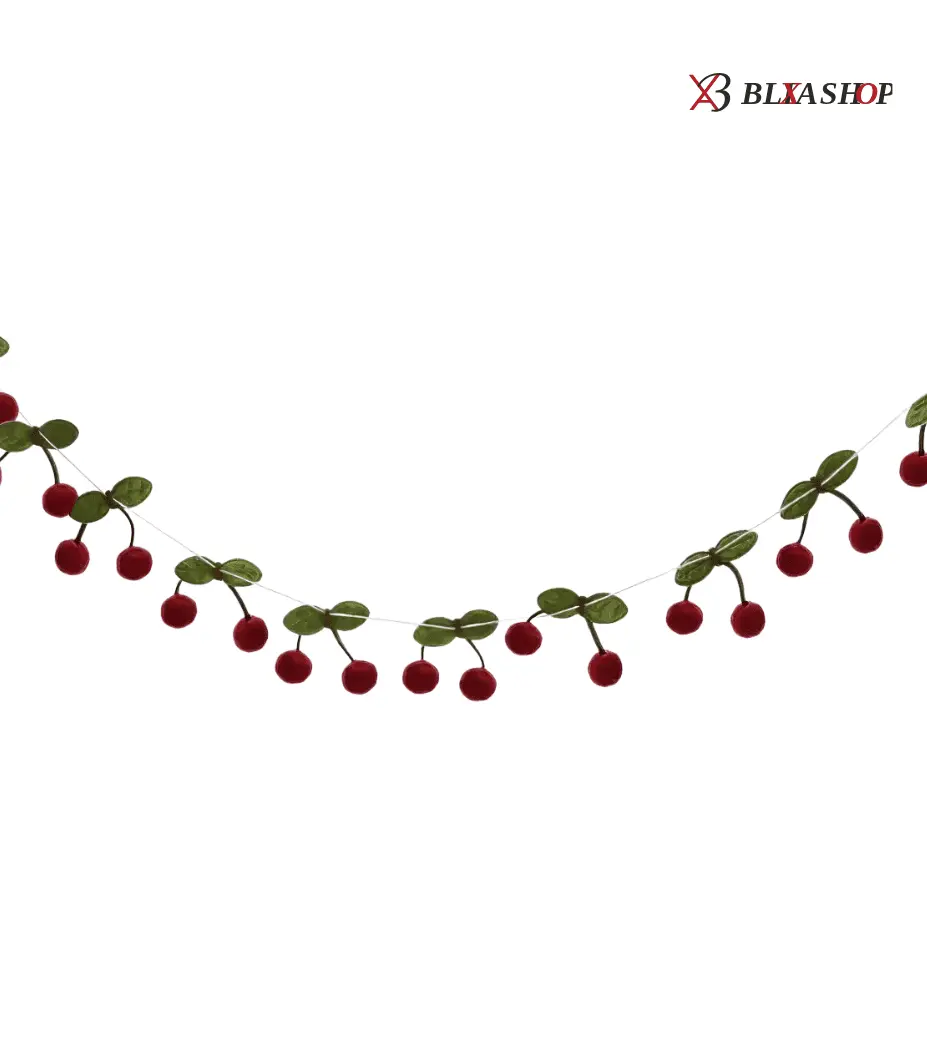 Cherry Wall Garland | BlixaShop