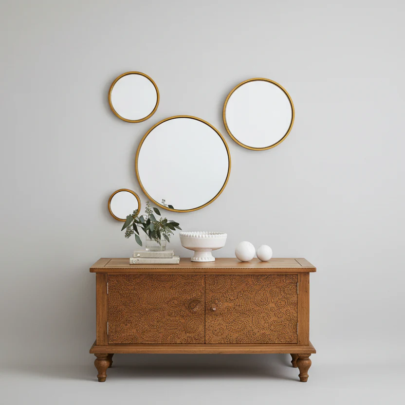 CASA Living Lounge Wall Mirrors Set of 4